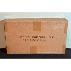 Heated Mattress Pad Full Size - Quilted Electric, Auto Shut Off, Machine Wash